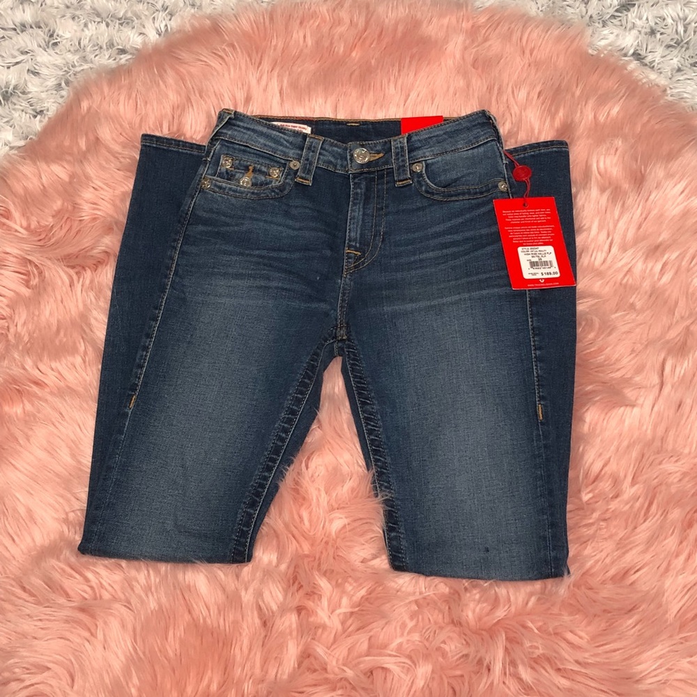 True Religion Halle High rise supper skinny